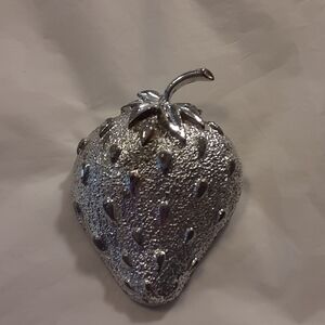 Strawberry Signed Sarah Cov. Brooch